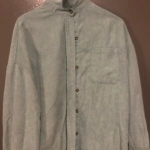 Women's Corduroy Jacket - Light Gray